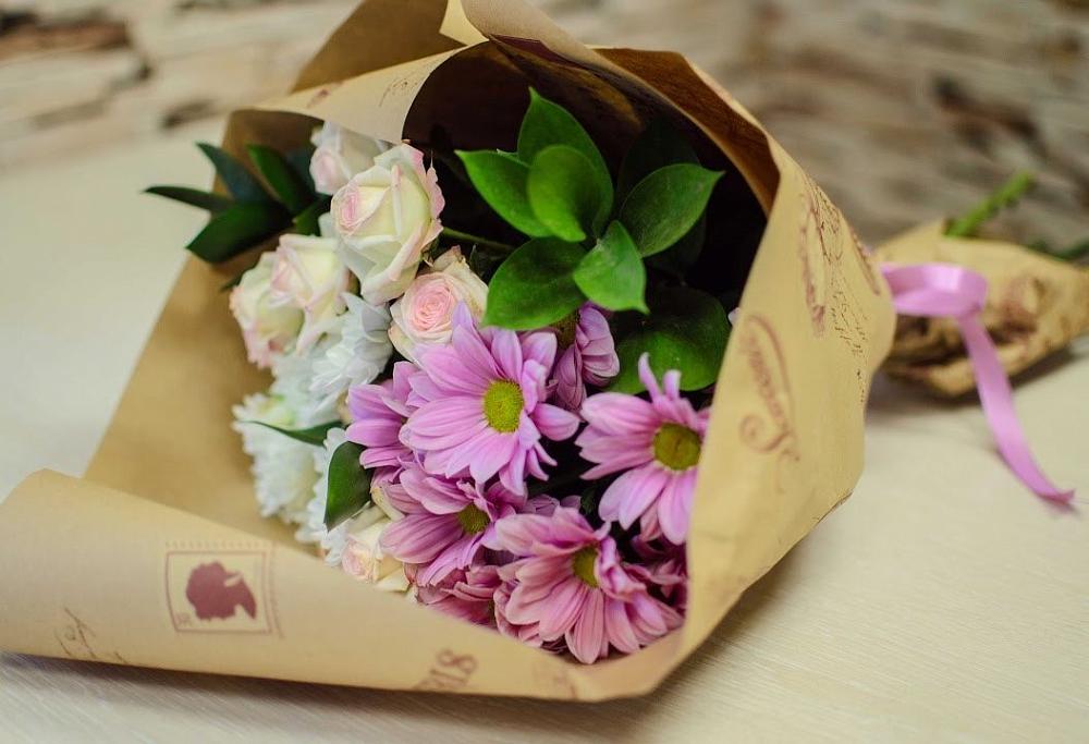 Букет цветов из: Розы и Хризантемы в Терезе