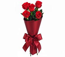 Букет 5 Красных роз Эдлесс Лав в Терезе