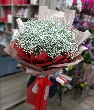 Букет цветов из: Гипсофила в Терезе