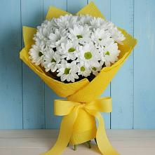 Букет цветов из:  Хризантемы #REPLACE_PRED# Терезе