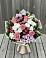 Букет цветов из: Альстромерии, Гвоздики, Розы и Хризантемы в Терезе