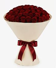 Букет 101 Бордовая роза Блэк Бакарра в Терезе