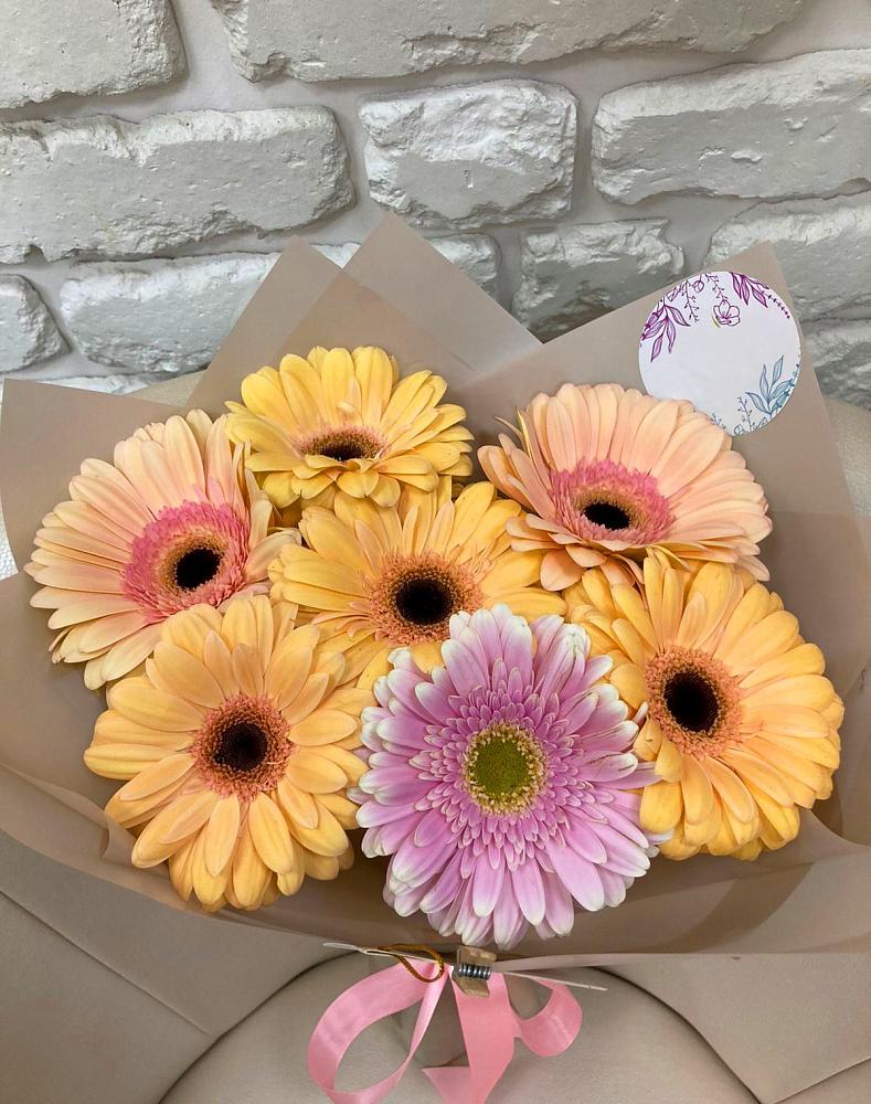 Букет цветов из: Герберы в Терезе