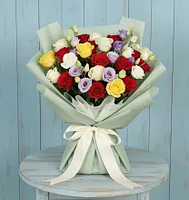 Букет цветов из:  Розы в Терезе