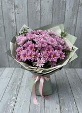 Букет цветов из:  Хризантемы #REPLACE_PRED# Терезе