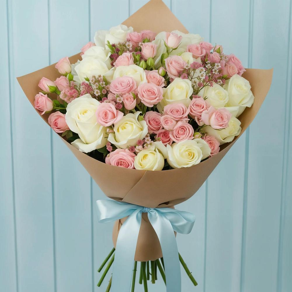 Букет цветов из: Розы в Терезе