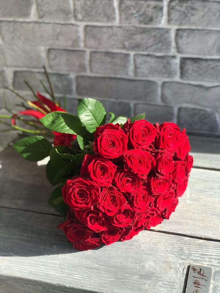 Букет Красные розы Фридом в Терезе
