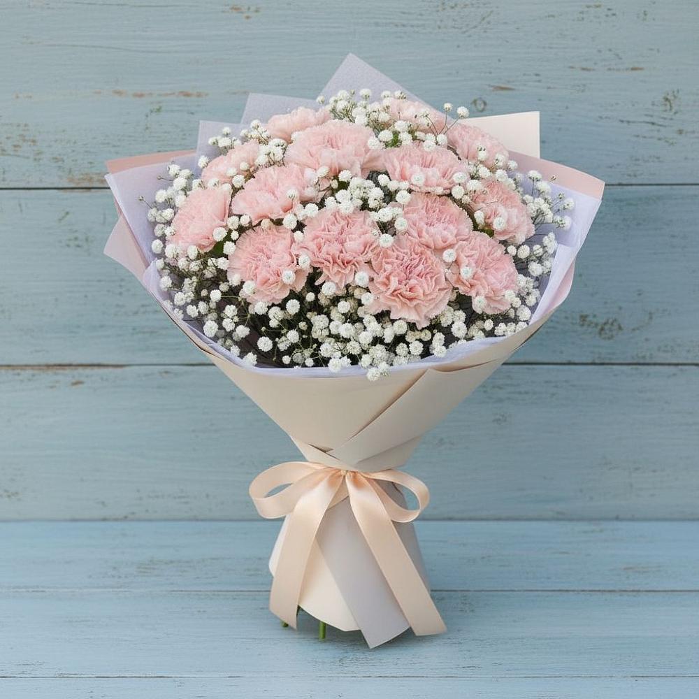 Букет цветов из: Гвоздики в Терезе