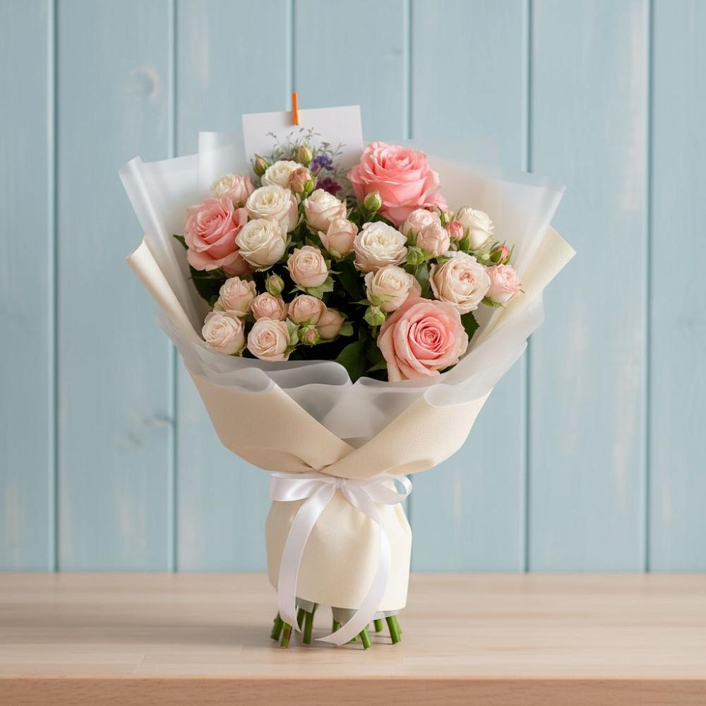 Букет цветов из: Розы в Терезе