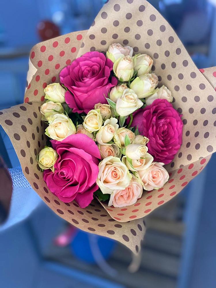 Букет цветов из: Розы в Терезе