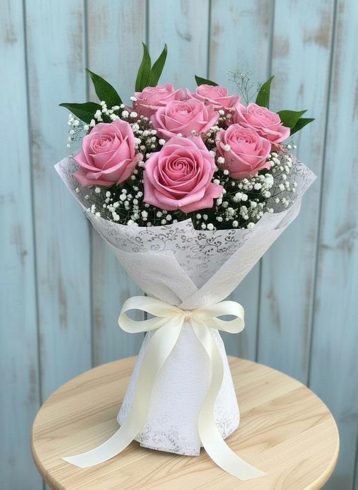 Букет цветов из: Розы в Терезе