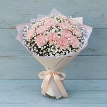 Букет цветов из:  Гвоздики в Терезе