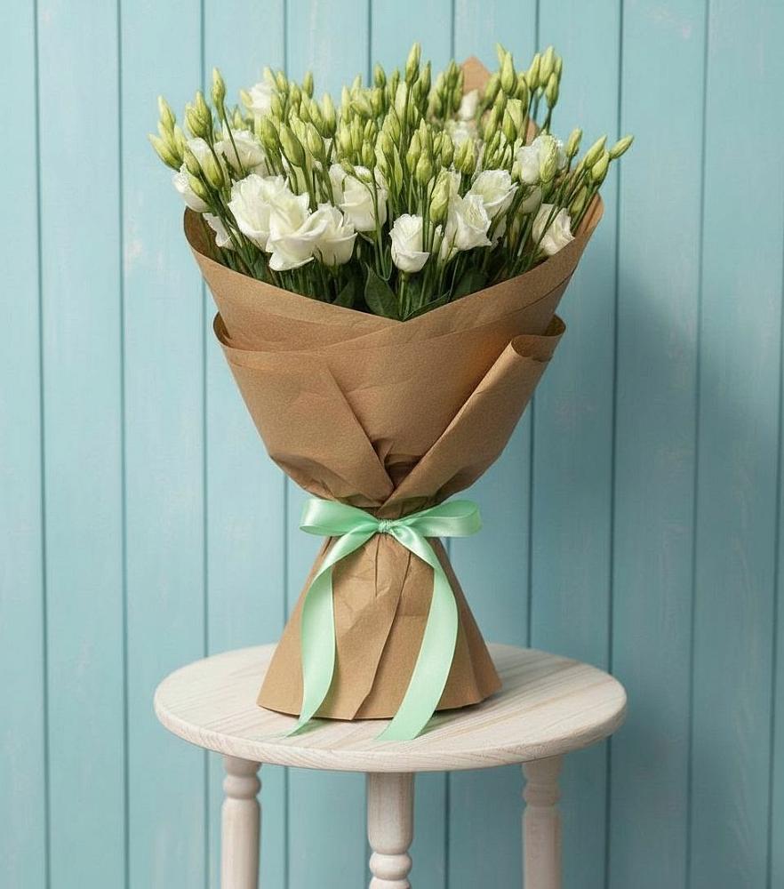 Букет цветов из: Лизиантусы в Терезе