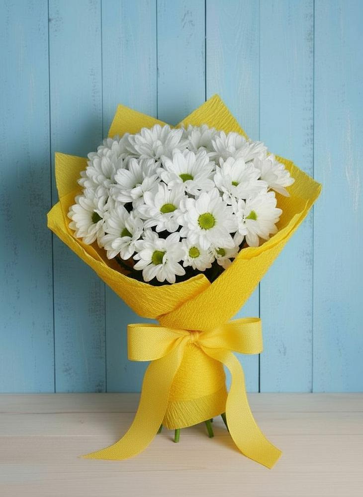 Букет цветов из: Хризантемы в Терезе