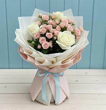 Букет цветов из:  Розы в Терезе