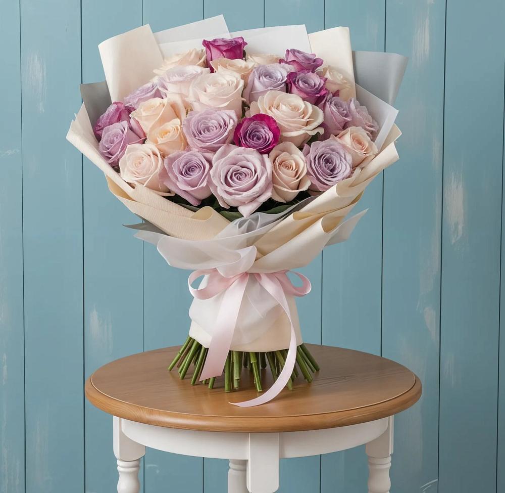 Букет цветов из: Розы в Терезе