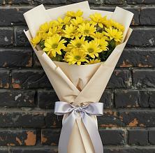 Букет цветов из:  Хризантемы #REPLACE_PRED# Терезе