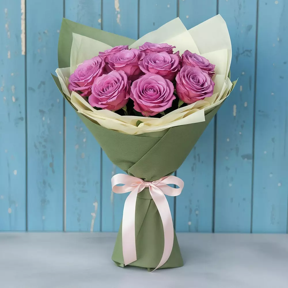 Букет Розы Фёрст Леди в Терезе