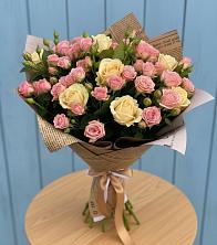 Букет цветов из:  Розы в Терезе