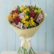 Букет цветов из:  Альстромерии в Терезе