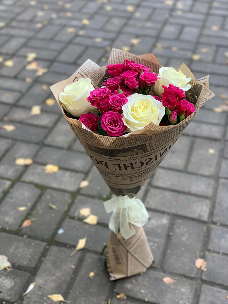 Букет цветов из: Розы в Терезе