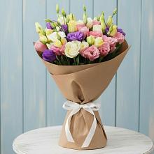 Букет цветов из:  Лизиантусы в Терезе