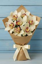 Букет цветов из:  Орхидеи и Розы в Терезе